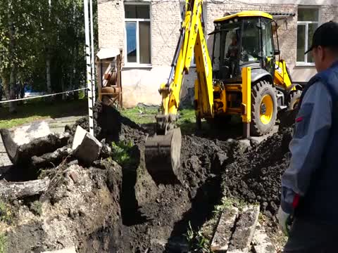 Горбольница: ремонт коммуникаций