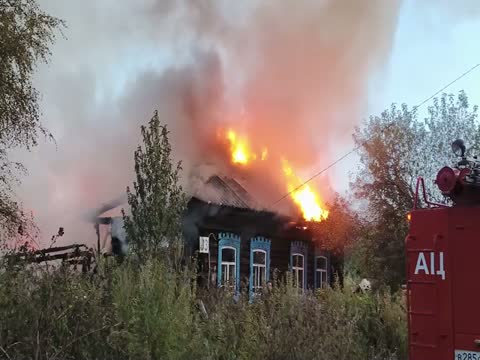 Пожар на Палодарской